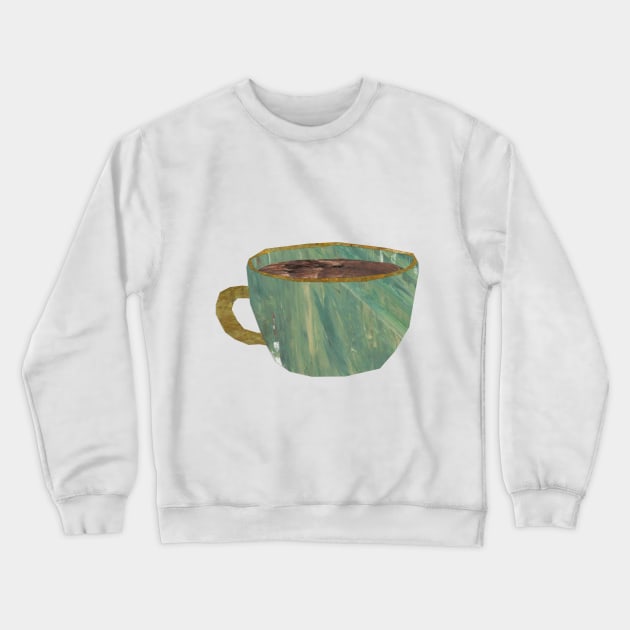 Cup Crewneck Sweatshirt by Babban Gaelg